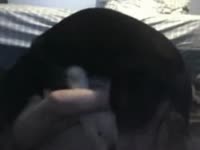 Dark-haired guy enjoys getting fucked by his obedient dog